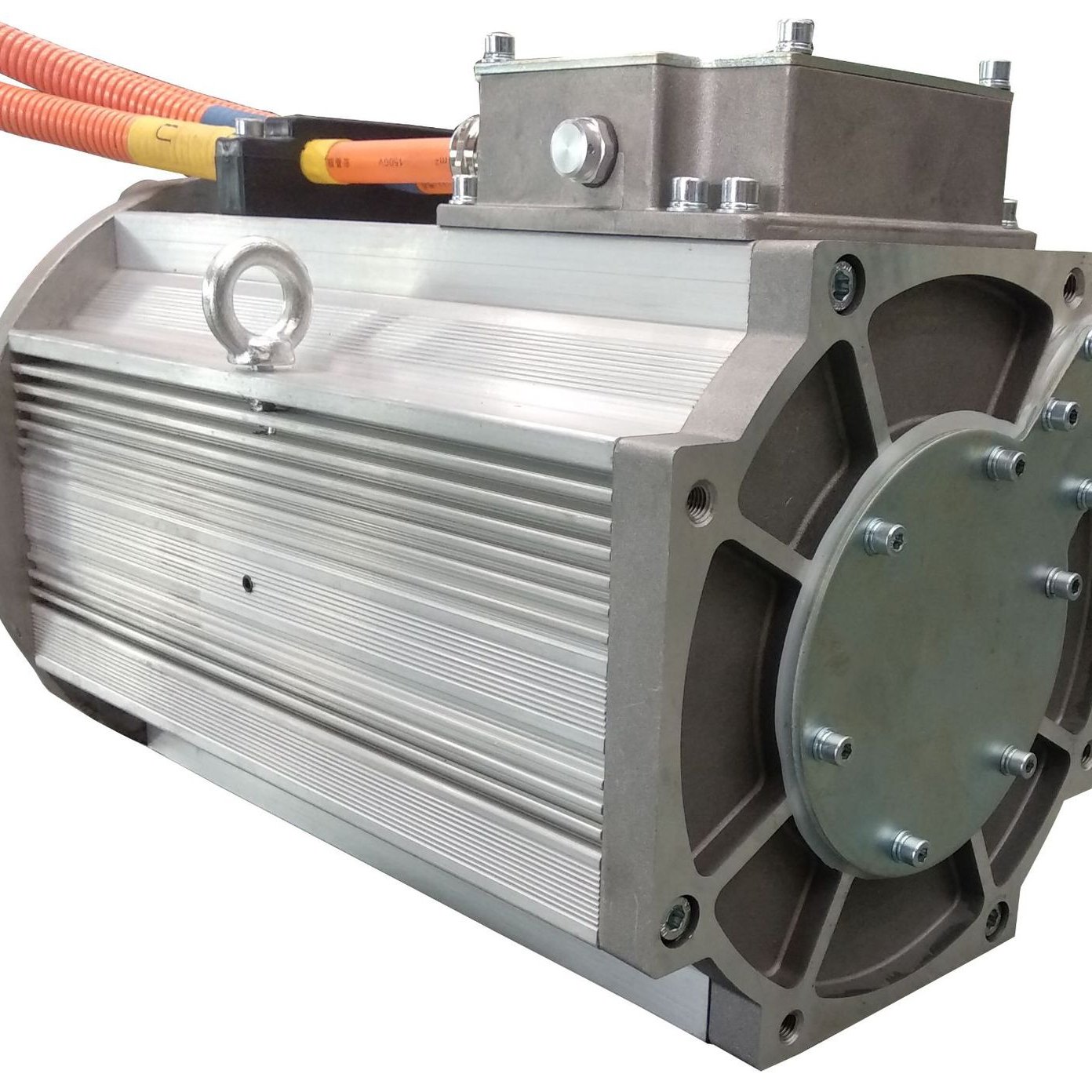 25KW 144V NEV AC Asynchronous Motor Car Modified Car Kit Electric Fire Truck 6 Gear Shaft